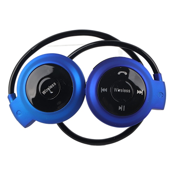 Bluetooth-meluntapoistavat urheilukuulokkeet mikrofonilla iOS- ja Android-laitteille, sininen