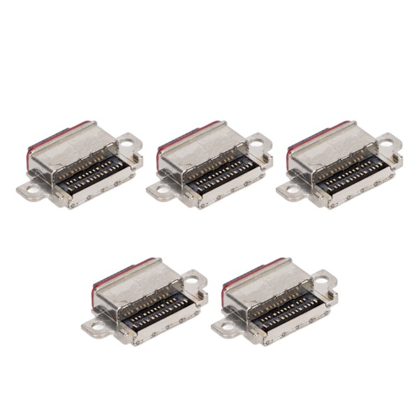 5 kpl Type C USB-laturiliitäntäpistoketta Datavirran latausportin liitäntä Galaxy S10:lle