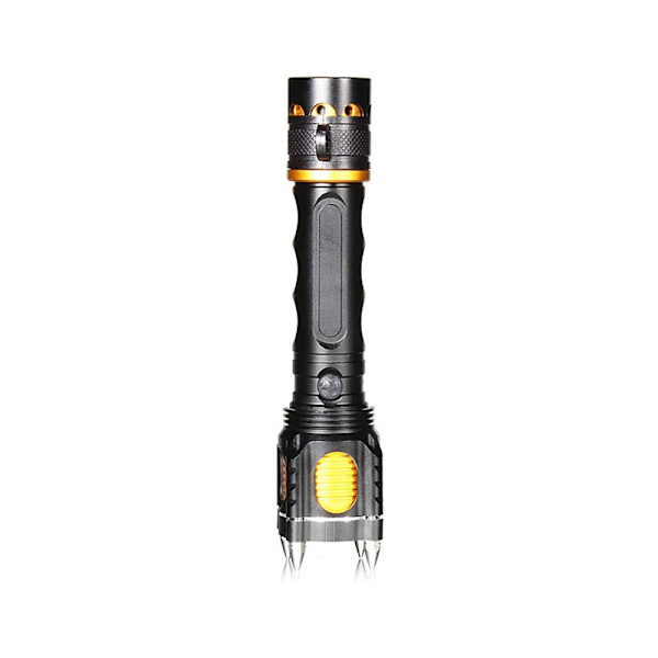 Taktisk LED-ficklampa XM-L T6 Svart