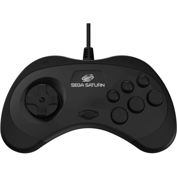 Retro-Bit Sega Saturn Usb Pad BlackPC