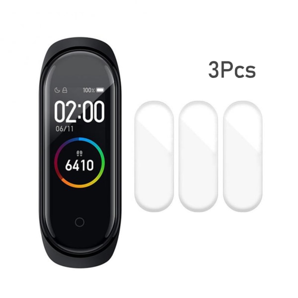 Skärmskydd för Xiaomi Mi Band 5 Fulltäckande TPU Flexibel Film