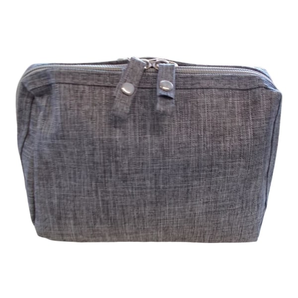 No1 Toiletry Bag Makeup Bag Grey Grey