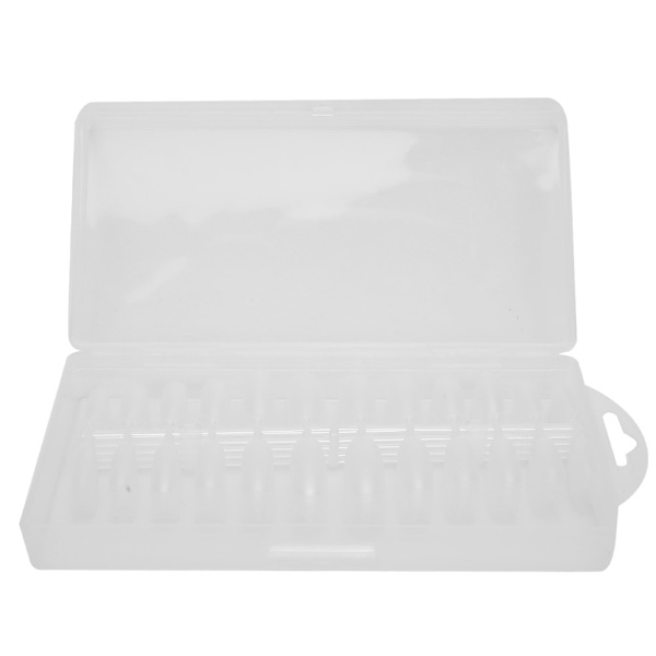 240 stk / æske Kunstige Negle Ultra Tynde Frostnegle Tips Falske Negle Tips UV Gel Værktøjer (Lange Spidse)