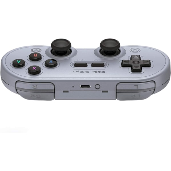 8Bitdo SN30 Pro Gamepad Grå Utgave