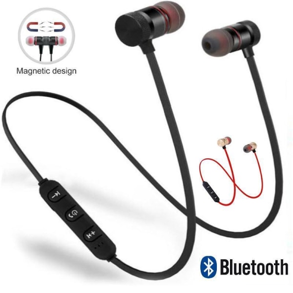 X6 Magnetiska Bluetooth Sporthörlurar med mikrofon