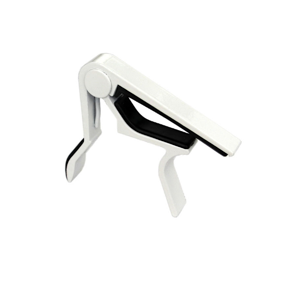 Metall Capo med 7 Farger, Valgfritt - Klassisk Gitar Capo White