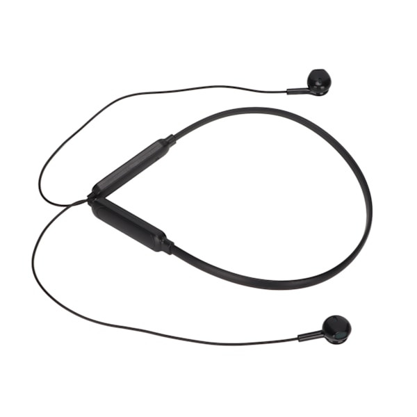 Bluetooth-halsbandshörlurar IPX7 Vattentät Brusreducerande Djup Bas Flexibel Trådlös SporthörlurarSvart