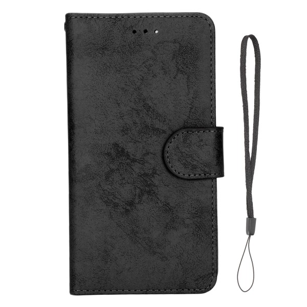 2 in 1 Wallet Flip Phone Case Magneettinen irrotettava nahkainen puhelimen case iPhone 13 Pro musta
