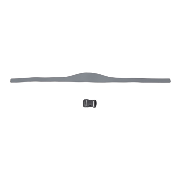 DIY Hårklippingsmal Hårklippingsbånd Pustende Buet Degion Silikon Hjemmeklippingsguide for Gutter Menn Grå