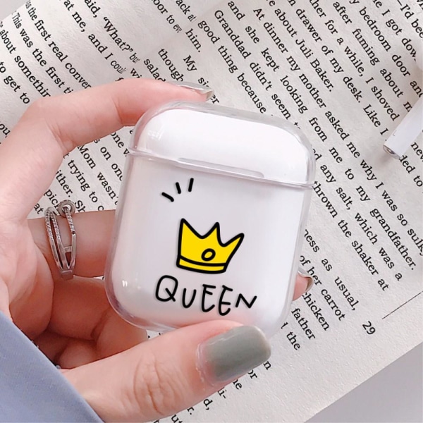 AirPods-suojakuori kuviolla - Queen Queen