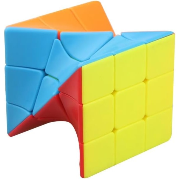 Rubiks Cube 3X3 Puslespil Farverig Rubiks Cube Twist Puslespil Rubiks Cube 1