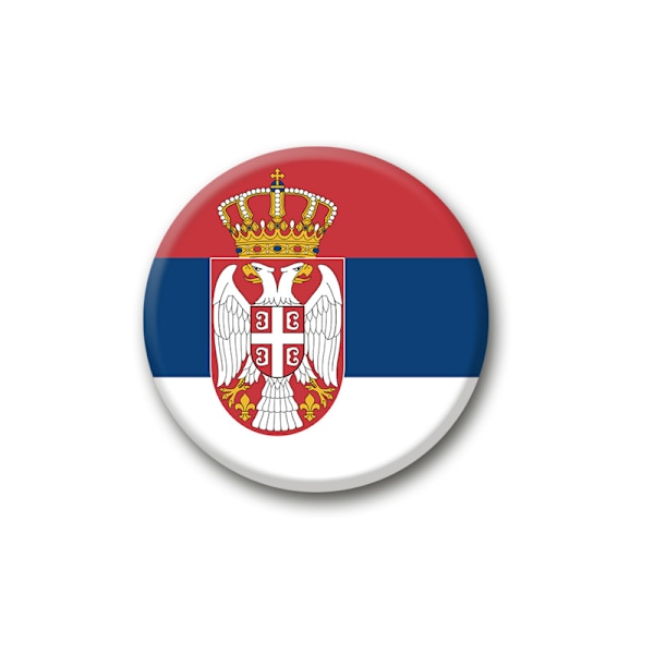 32 stk. VM-flag broche