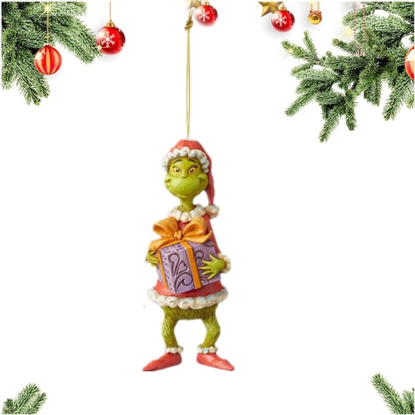 Grinch Julepynt Hængende Ornament Juletræspynt C