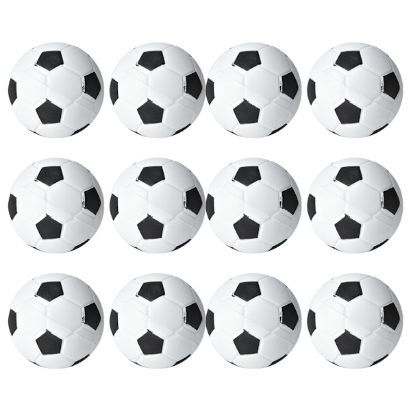 12 stk. 6,3 cm Børnelegeplads Fuld Kerne Blød EVA Elastisk Bold Reducer Tryk Stress Børnelegetøj Fodbold