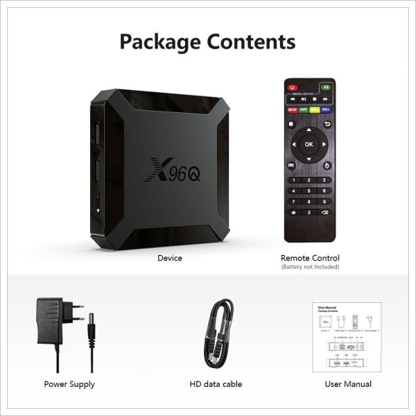 Smart TV box Android 10.0 4K 2GB+16GB