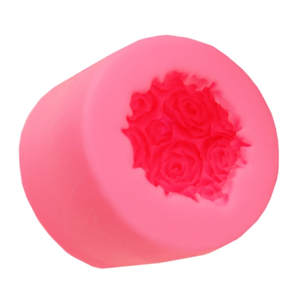 DIY 3D Rose Flowers Ball Silikonform Former Craft rosa L