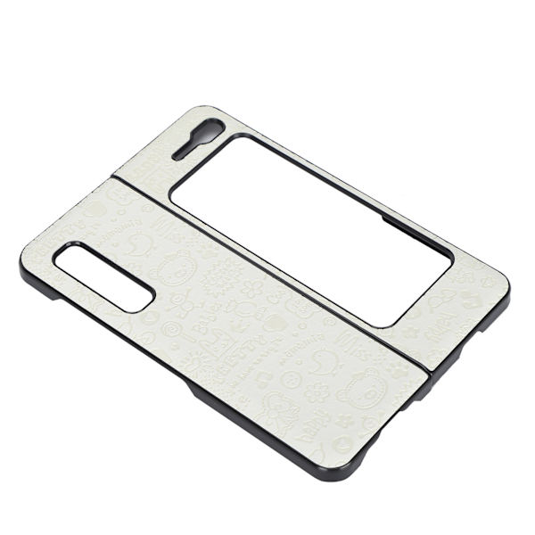 Mobiltelefonfodral Skyddande Vikbar Skärm Telefonfodral för Samsung Galaxy Z Fold I/W20 (Fairy)Vit
