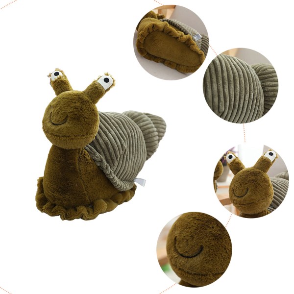 Cartoon Snail Plush Toy Stuffed Animal Doll Toys Kids Children Boy Girl Birthday Gift Home Decorations