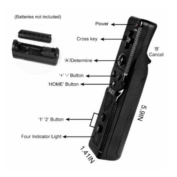 Spilcontroller til Nintendo Wii U