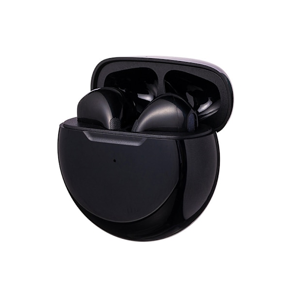 Pro6 Langattomat Bluetooth-kuulokkeet TWS Urheilukuulokkeet Yhteensopivat Androidin ja iPhonen kanssa black