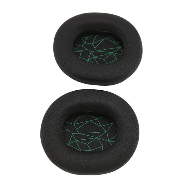Hörlursöronkuddar Brusreducerande Andningsbart Nät Svampersättning Öronkudde för Steelseries Arctis 1 3 5 7 9pro Svart och Grönt Nät