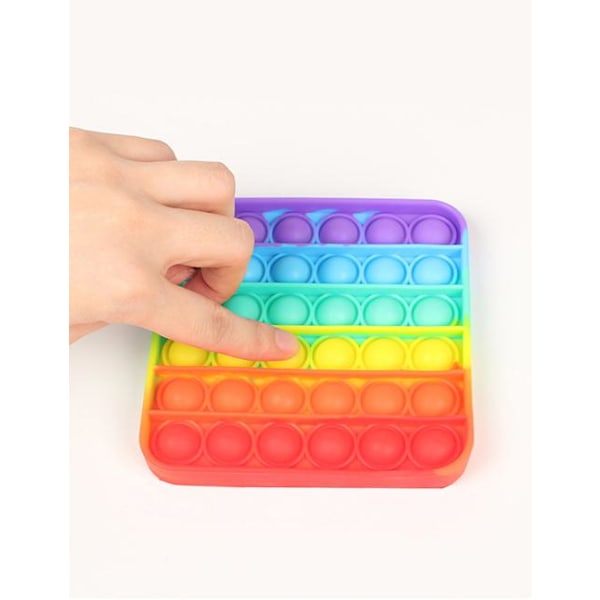 UNICORN Pop it Fidget Leksak/Sensorisk Leksak/Flerfärgad