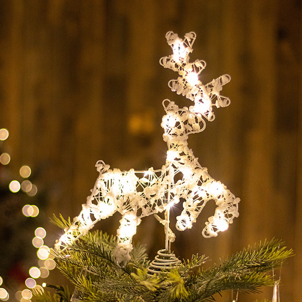 2023 Christmas Tree Top Star Femuddig stjärna Tree Top XINGX LED-ljusdekoration Femstjärnig 10