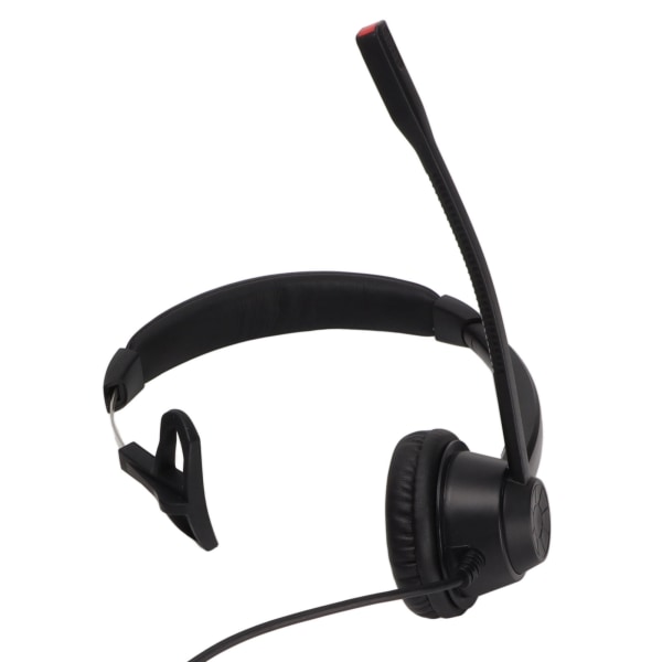 Telefon headset högtalare volymjustering mikrofon mute monaural RJ9 affärs headset svart