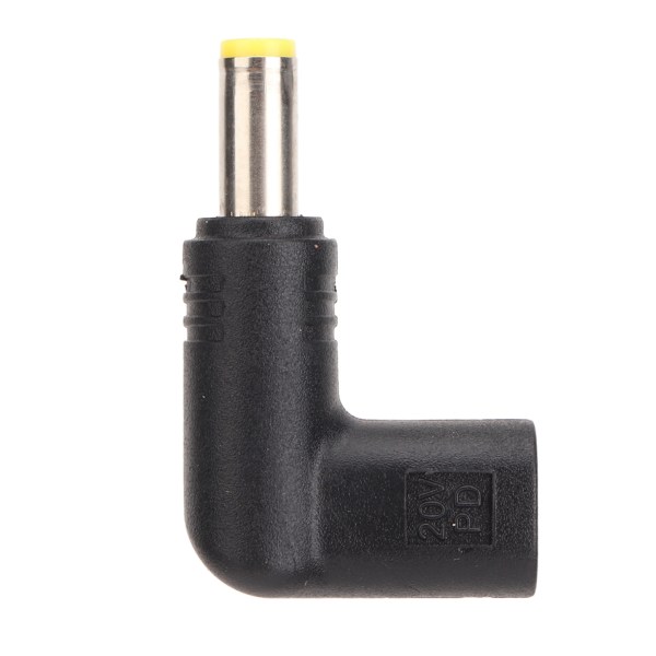 100W PD USB 3.1 Typ C Hon USB C till DC 18.5‑20V 5.5x1.7mm Adapter PD Emulator Trigger 90 Grader Vinklad