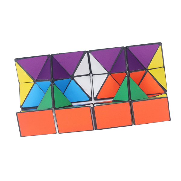 Infinity Combo Puslespil Geometrisk Transformerende Afstressende Farverig Infinity Relief Legetøj til Børn