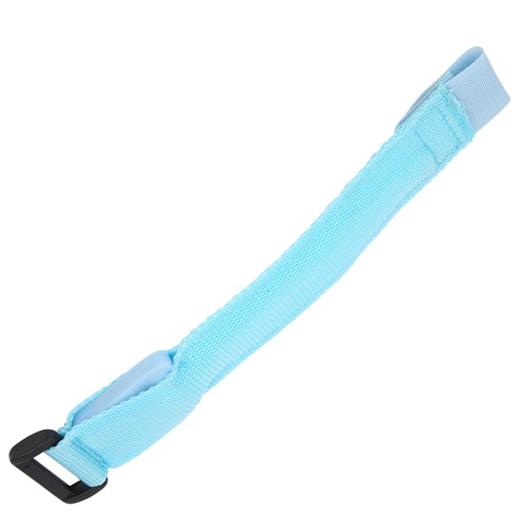 LED-armbånd for løping utendørs, justerbart blinkende armbånd, sykkellys, opplyst armbånd, blått