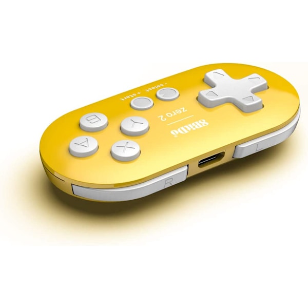 8Bitdo Zero 2 Keltainen Painos (Ei Konekohtainen)