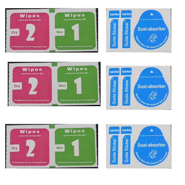Switch OLED Skärmskydd Härdat Glas 3-pack