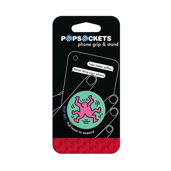 PopSocket Mobiltelefonholder - Split Figur Hvid