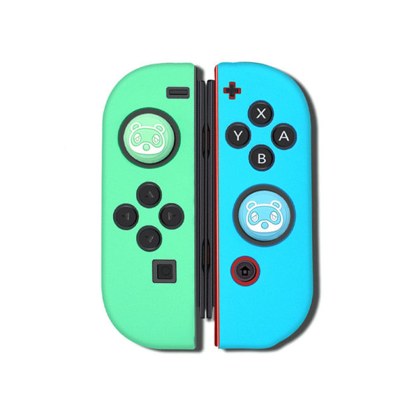 Nintendo Switch Joy-Con skal silikon set Blå/Grön