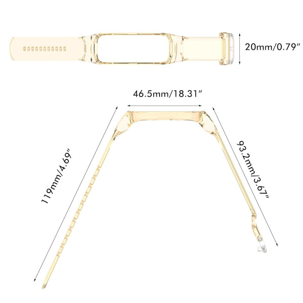 Vaihtohihnoja Samsung Galaxy Fit2 SM-R220 älykelloille - Rannekkeet naisille ja miehille