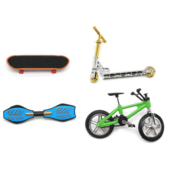 Modellbil Simuleringsstykke Stemningsstykke Sykkel Skateboard Rock Crawler dekorativt stykke Style 2