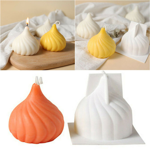 3D Ljusform Silikon DIY Handgjord Hantverk Gipsform 15 Cell