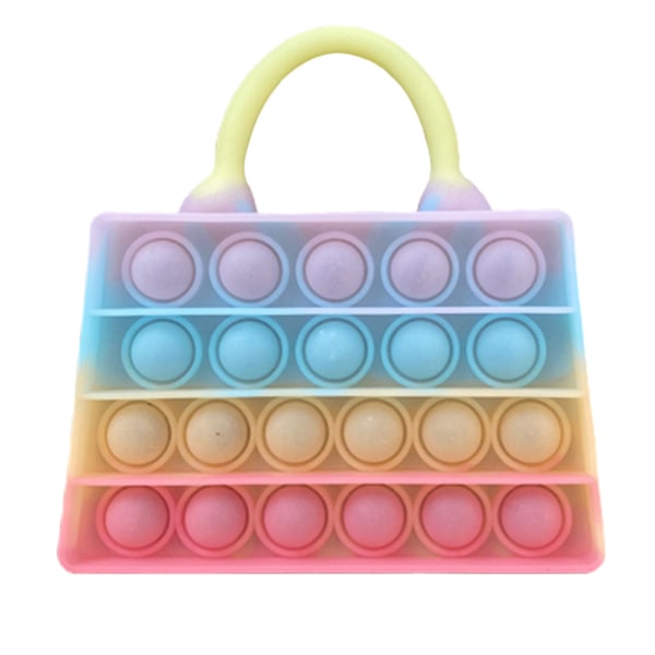 Pop Bubble Game Fidget Toys, Luminous Pop Toy Bag