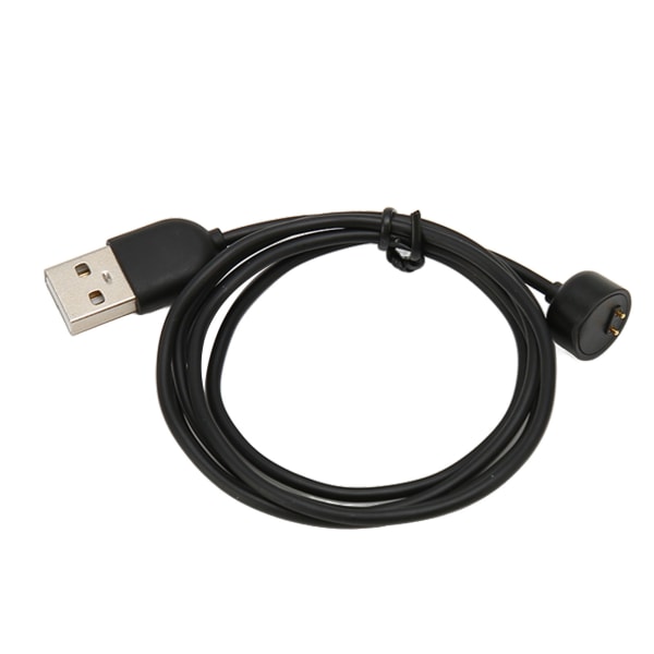 Latausjohdon Vaihto Xiaomi Mi Band 5 6 7 NFC Älykellolle USB Magneettinen Latauskaapeli Amazfit Band 5:lle 1m Musta