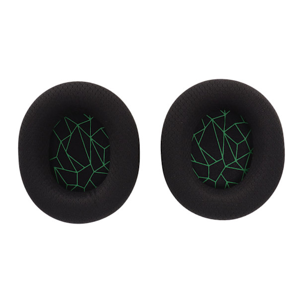 Ersättning för hörlursöronkuddar Uppgraderade öronkuddar med hög elasticitet för SteelSeries Arctis 3/5/7 Green Silk
