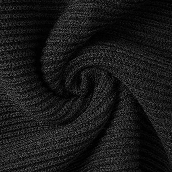 Vinter solid varm strikket skjerf