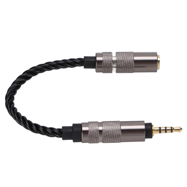 2,5 mm han til 3,5 mm hun stereo audio jack adapter headset konverter stik til smartphones hovedtelefoner tablets