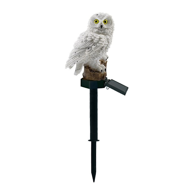 Solcelle Resin Lys Hage Lampe Utendørs Led Vanntett Jord Lampe Eagle Style