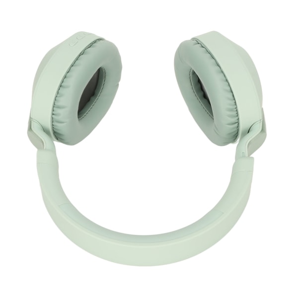 Bluetooth Gaming Headset Foldbar Type C Interface Trådløs Bluetooth 5.1 Kablet Dual Mode Stereo Headset med Mikrofon Grøn