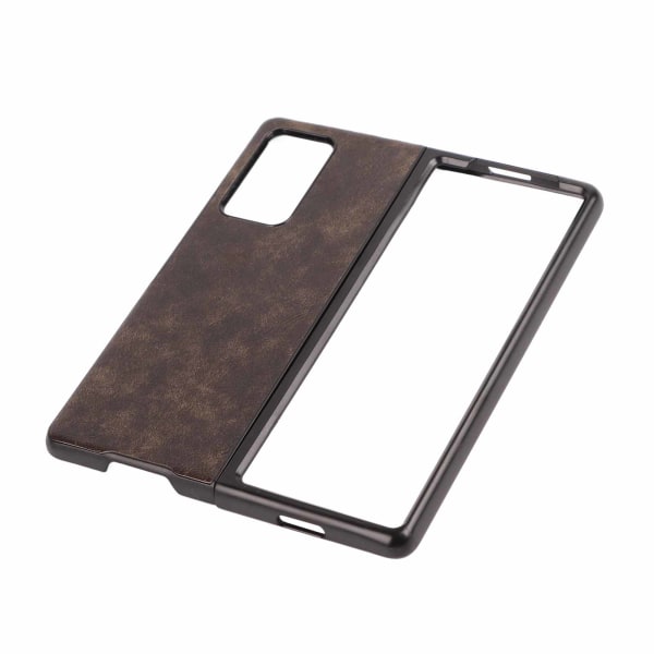 Læderetui til Samsung Galaxy Z Fold 2 - Beskyttende Cover mod Fald (Grøn)