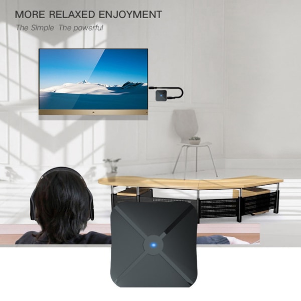 Bluetooth-sender og -mottakeradapter 2 i 1 Trådløs stereo