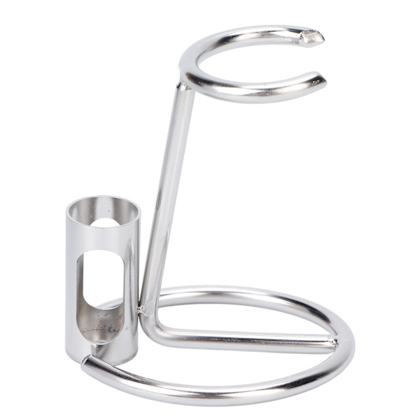 Razor Stativ Praktisk Sølv Metal Anti-Skrid Sikker Hurtig Tørrende Razor Holder Razor Hanger Barbering Værktøj