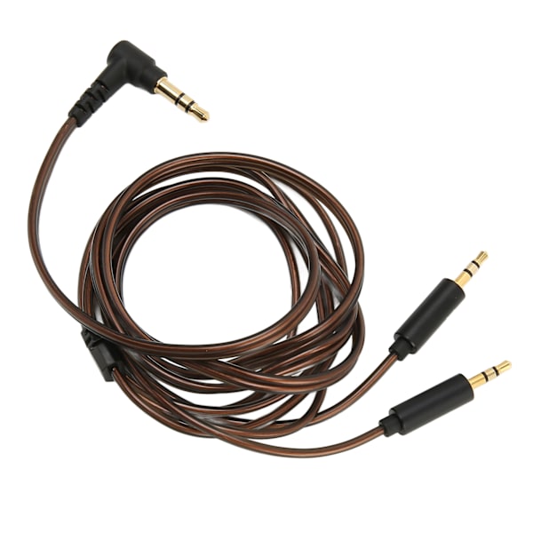 3,5 mm till Dual 2,5 mm Hörlurar Ersättningskabel för Hifiman HE400S HE 400I HE560 HE 350 HE1000 HE1000 V2 47,2 tum