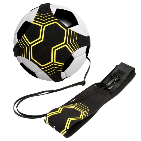 Treningshjelpemidler for fotball og volleyball, elastiske spinnestropper, sprettpose, profesjonell ballkontroller E 13.8 * 13.8 * 94cm